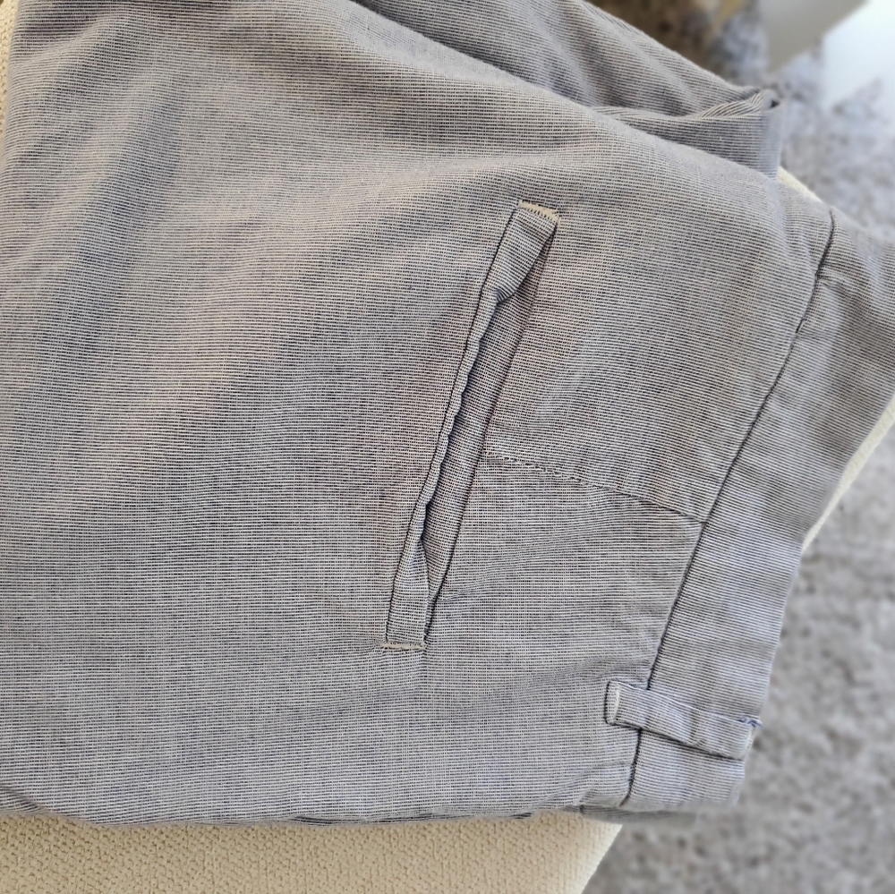 Loog White/Blue striped women's pants. - Picture 6 of 8